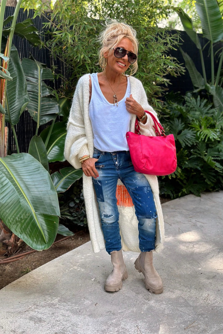 Giovanna | Cardigan lung oversized