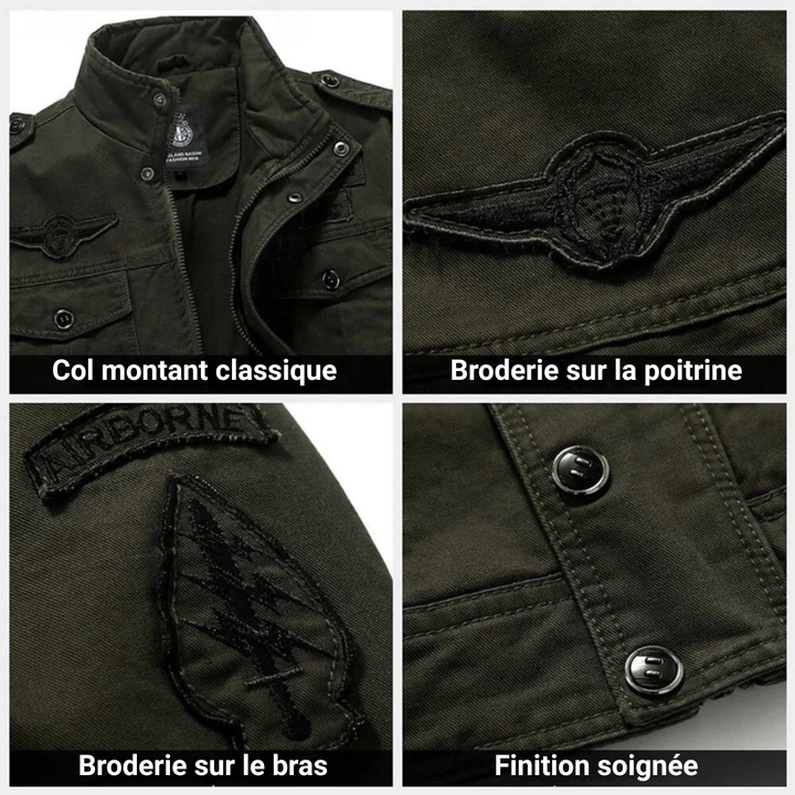 NATHAN™ | JACKET MILITAR STRUCTURAT
