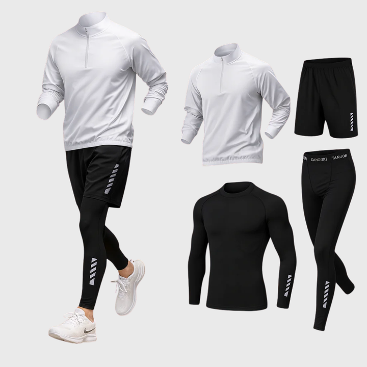 Alex | Set sportiv elegant cu patru piese pentru bărbați