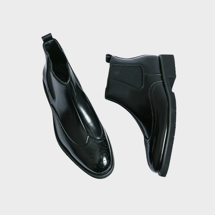 Dwight | Botine Chelsea din piele sintetică