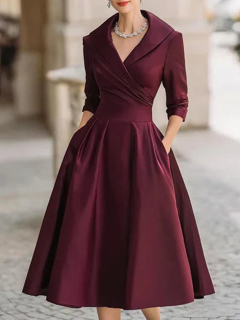 Isabela | Rochie midi elegantă